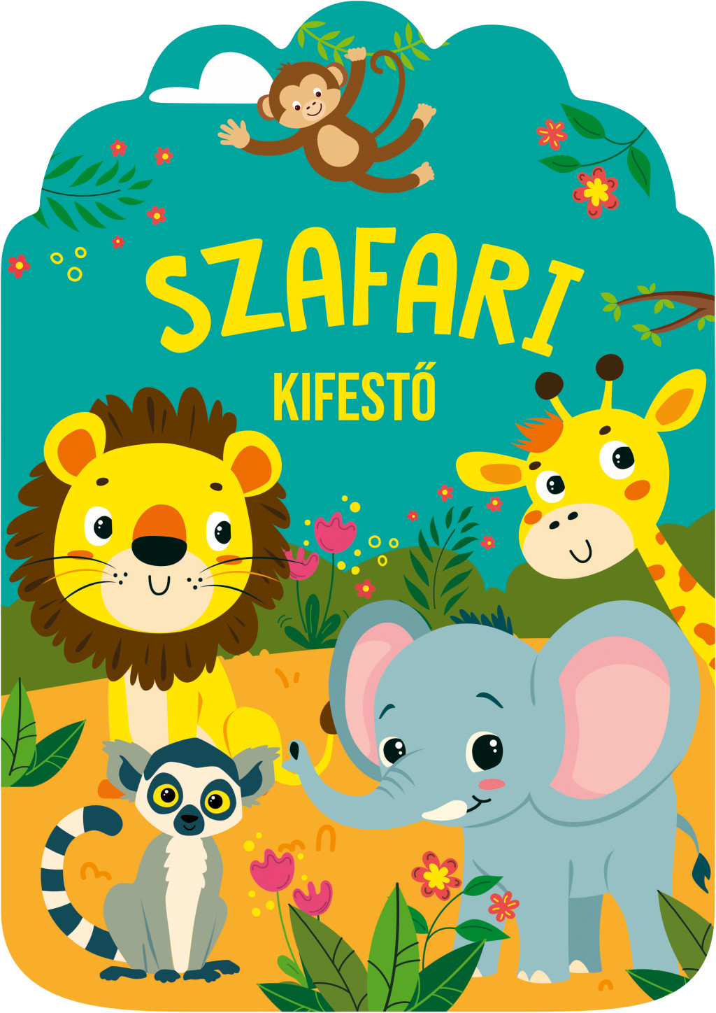 Szafari kifestő akciós termékkép 1