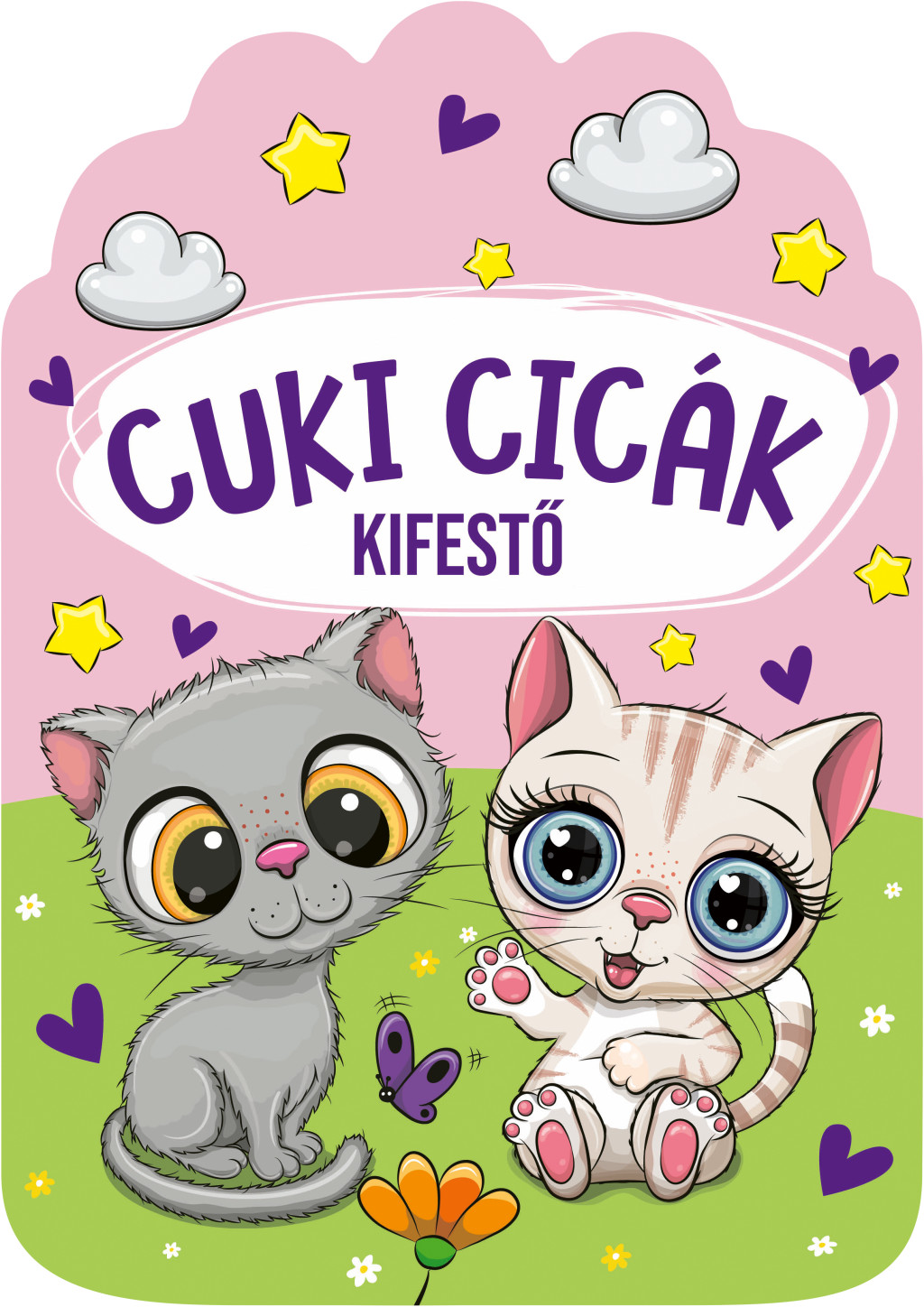 Cuki cicák kifestő akciós termékkép 1