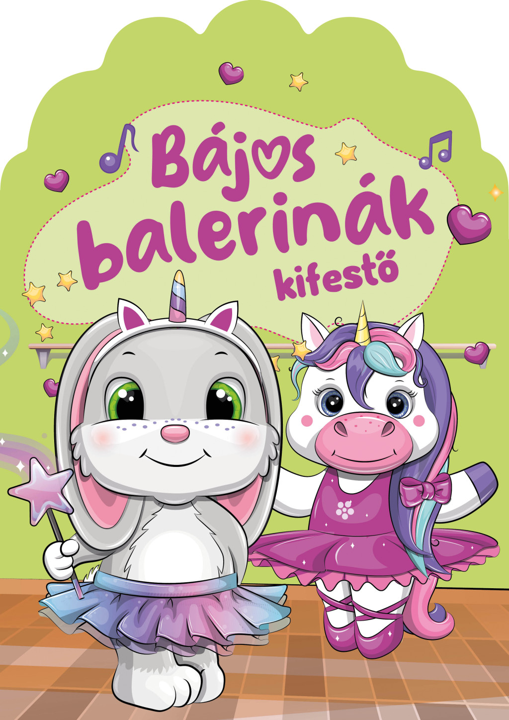 Bájos balerinák kifestő akciós termékkép 1