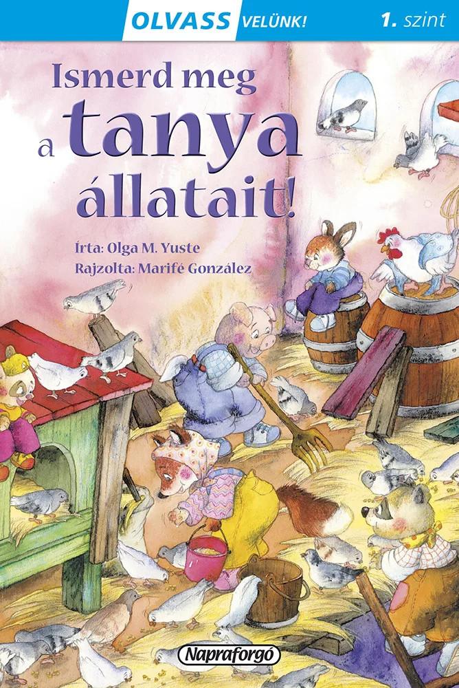 Ismerd meg a tanya állatait! - Olvass velünk! (1. szint)  akciós termékkép 1