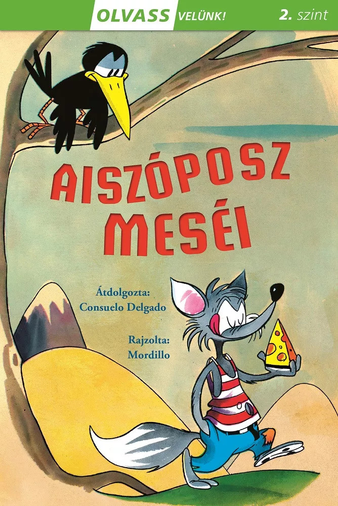 Aiszóposz meséi - Olvass velünk! (2. szint)  akciós termékkép 1