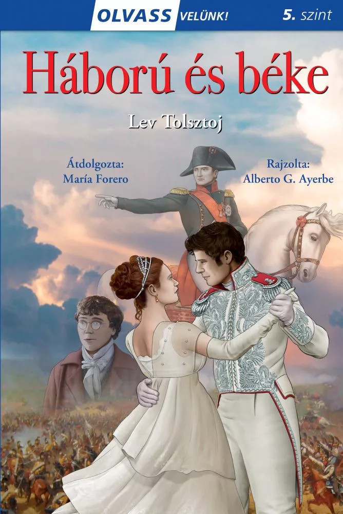 Háború és Béke - Olvass velünk! (5.szint) akciós termékkép 1