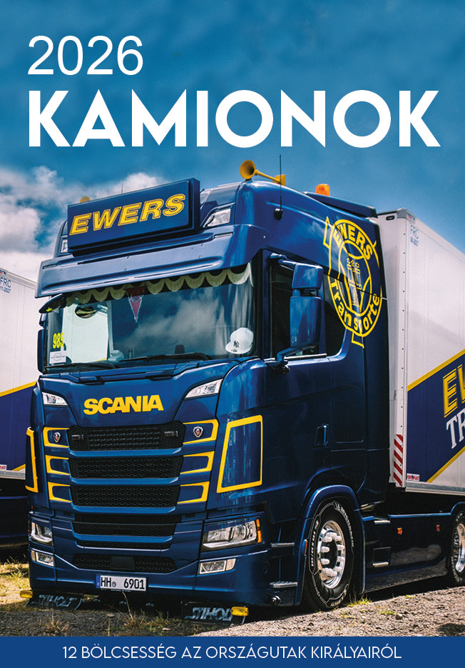 2026 Naptár: Kamionok akciós termékkép 1