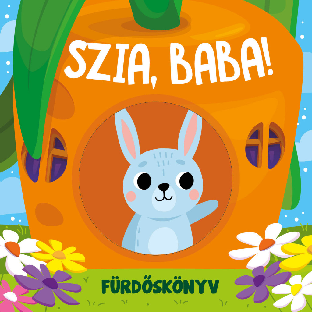 Szia, Baba - fürdőkönyv (kukucskáló ablakokkal) akciós termékkép 1