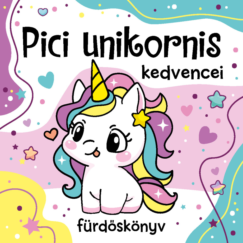 Pici unikornis kedvencei - fürdőskönyv játékkal akciós termékkép 1