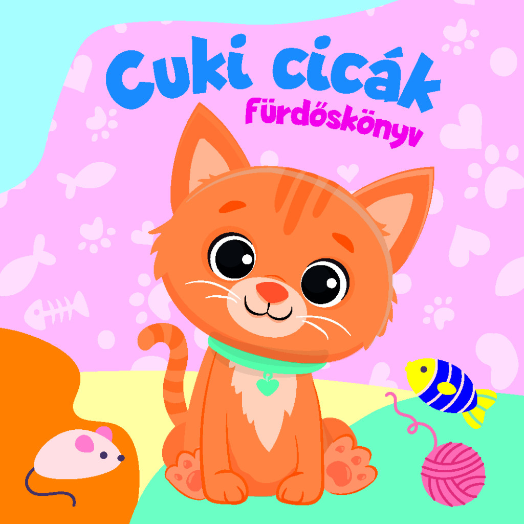 Cuki cicák - fürdőskönyv játékkal akciós termékkép 1