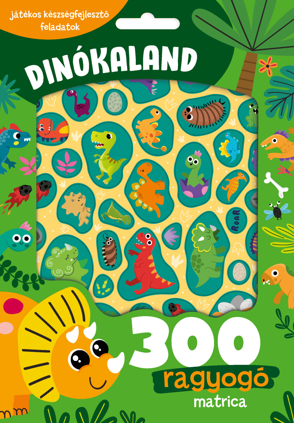 Dinókaland - 300 ragyogó matricával akciós termékkép 1