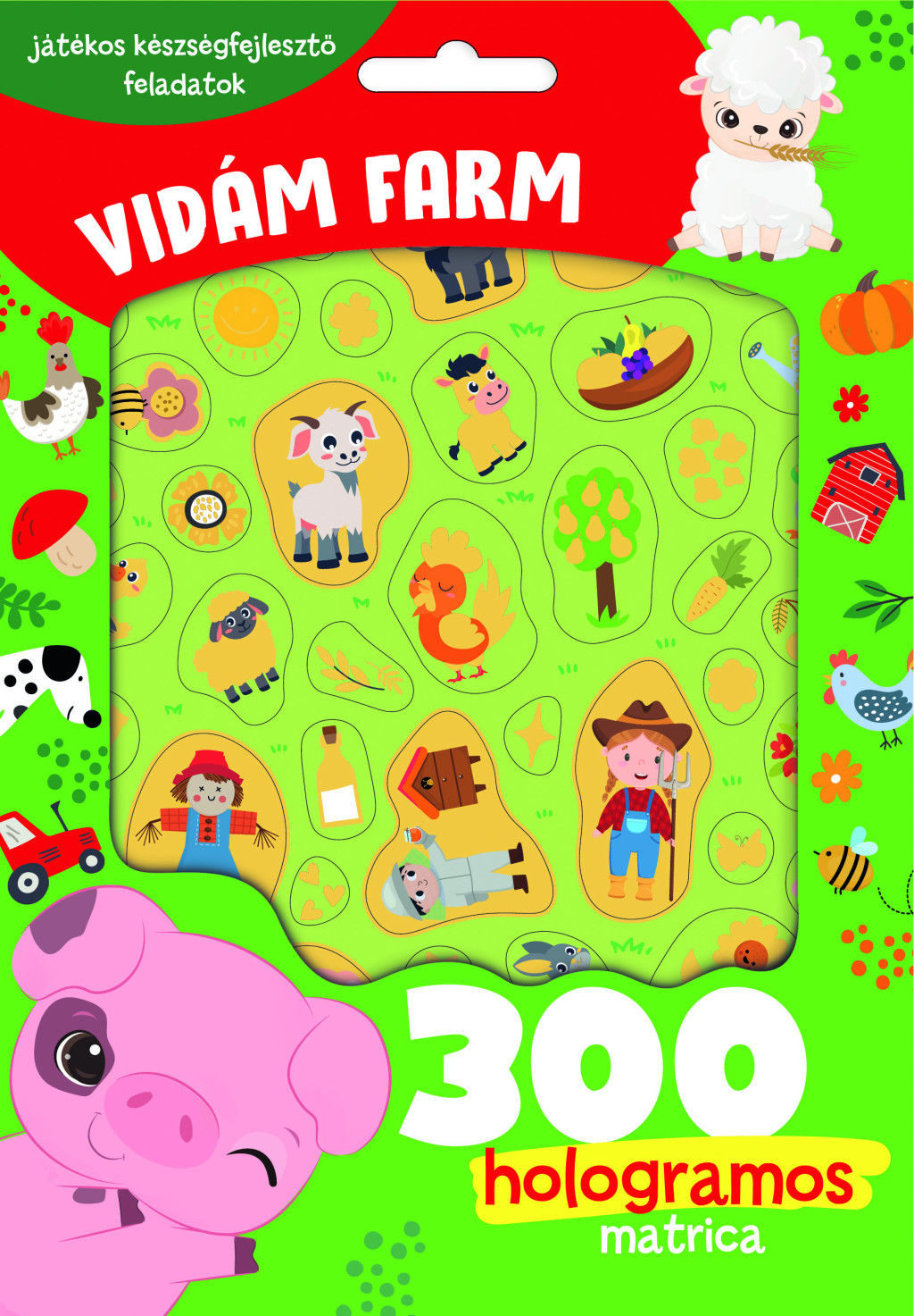 Vidám farm - 300 hologramos matricával akciós termékkép 1